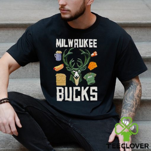 Milwaukee Bucks Nba X Market Claymation Shirt