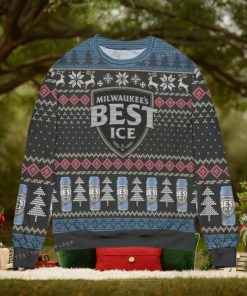 Milwaukee Is Best Ice Beer Snowflake Ugly Sweater Party
