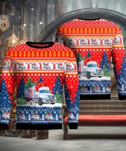 Milwaukee Police Department Free Ice Cream Unit AOP Sweater Christmas Gift Sweater