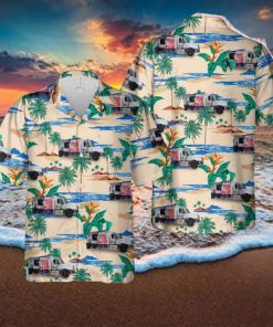Milwaukee, Wisconsin, Milwaukee Police Ice Cream Truck Hawaiian Shirt