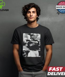 Mina Kimes Wearing Ken Griffey Jr Baseball Poster Shirt 1 Mina Kimes Wearing Ken Griffey Jr Baseball Poster Shirt