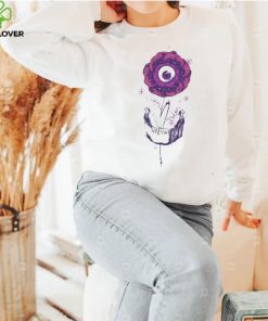 Mind Blooming skull and flower shirt