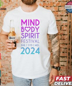 Mind Body Spirit Festival Two Sided Standard Event T shirt 2 Mind Body Spirit Festival Two Sided Standard Event T shirt