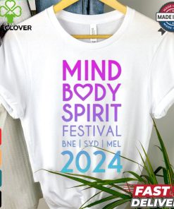 Mind Body Spirit Festival Two Sided Standard Event T shirt 3 Mind Body Spirit Festival Two Sided Standard Event T shirt
