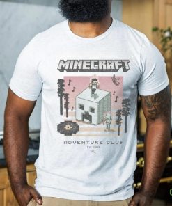 Minecraft 15th Anniversary Vintage Summer Band Adventure Club Est 2009 T shirt