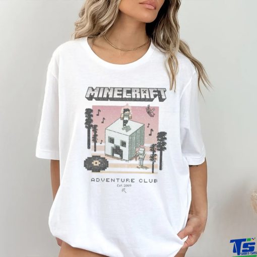 Minecraft 15th Anniversary Vintage Summer Band Adventure Club Est 2009 T hoodie, sweater, longsleeve, shirt v-neck, t-shirt