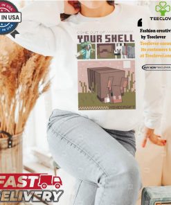 Minecraft Come Out Of Your Shell T Shirt