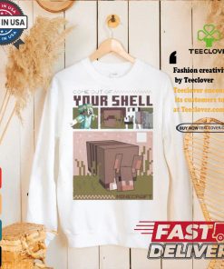 Minecraft Come Out Of Your Shell T Shirt