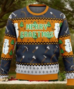 Minecraft Minecraftmas Ugly Christmas Sweater 3D All Over Printed Christmas Sweaterr