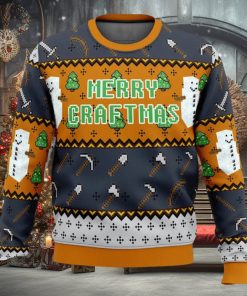 Minecraft Minecraftmas Ugly Christmas Sweater 3D All Over Printed Christmas Sweaterr