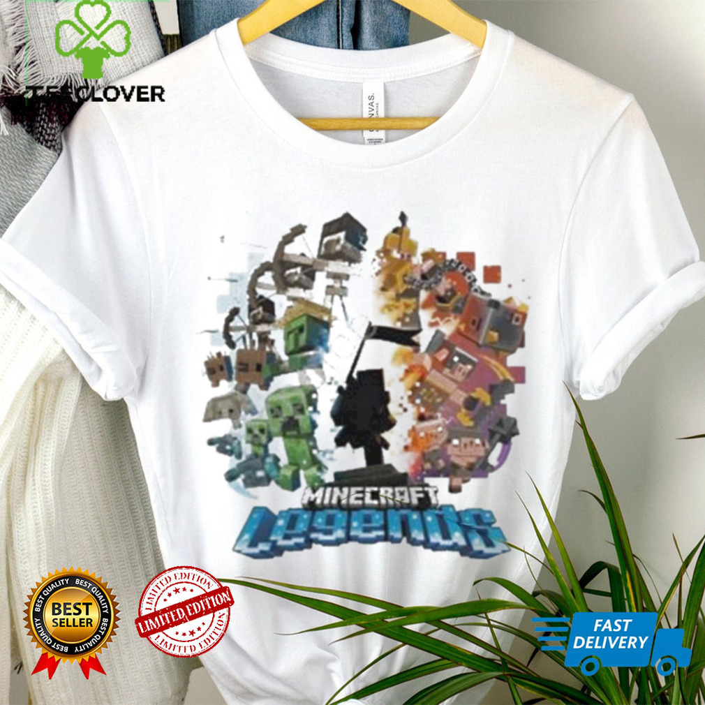 Minecraft merch minecraft legends shirt Minecraft merch minecraft legends shirt