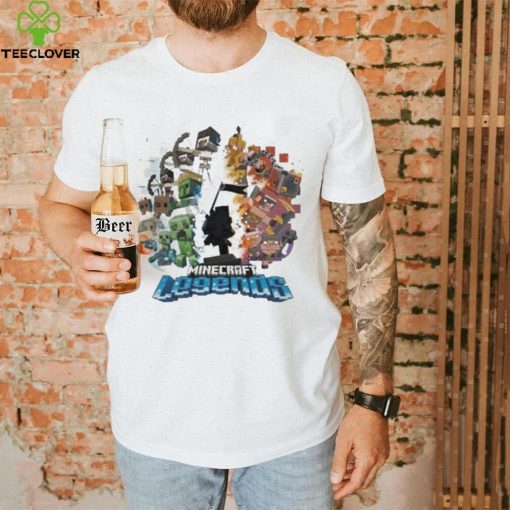 Minecraft merch minecraft legends shirt