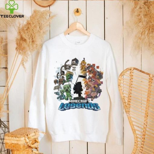 Minecraft merch minecraft legends shirt