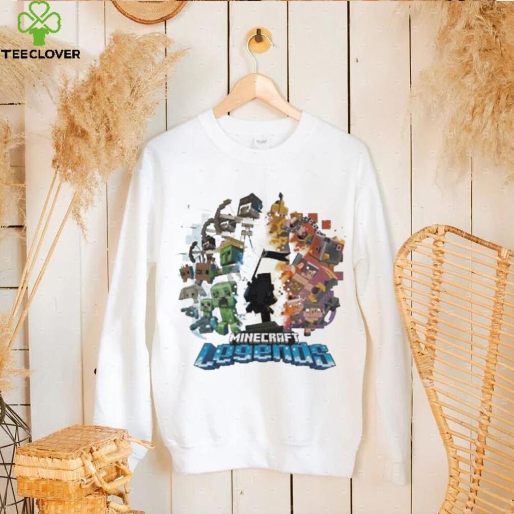 Minecraft merch minecraft legends shirt Minecraft merch minecraft legends shirt