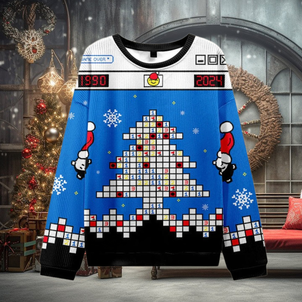 Minesweeper Ugly Christmas Sweater Minesweeper Ugly Christmas Sweater