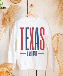 Minimalist Texas Baseball Tshirt Texas Game Day Apparel