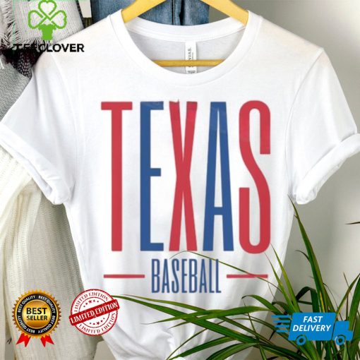 Minimalist Texas Baseball Thoodie, sweater, longsleeve, shirt v-neck, t-shirt Texas Game Day Apparel