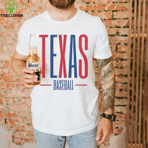 Minimalist Texas Baseball Thoodie, sweater, longsleeve, shirt v-neck, t-shirt Texas Game Day Apparel