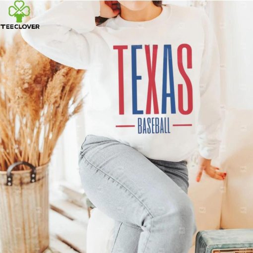 Minimalist Texas Baseball Thoodie, sweater, longsleeve, shirt v-neck, t-shirt Texas Game Day Apparel