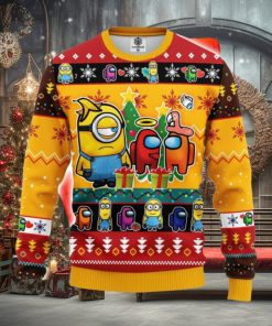 Minion Among Us Funny Ugly Christmas Sweater Amazing Gift Men And Women Christmas Gift