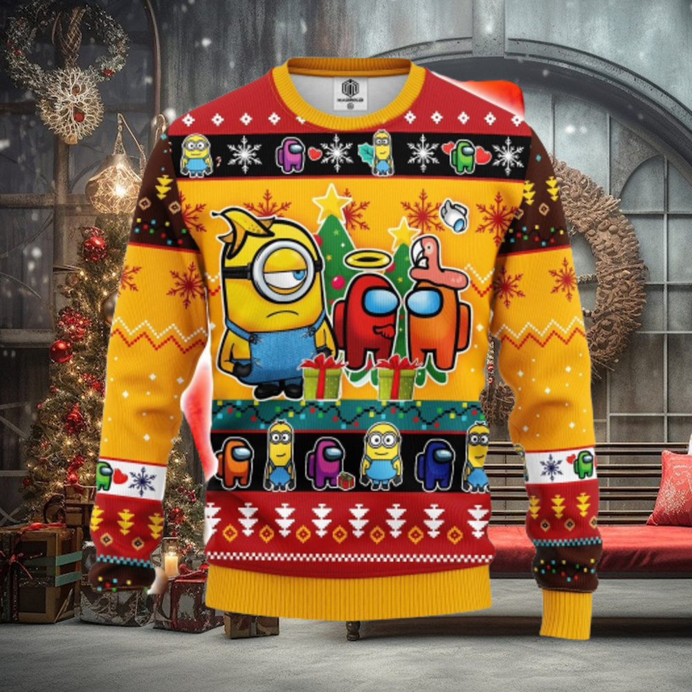 Minion Among Us Funny Ugly Christmas Sweater Amazing Gift Men And Women Christmas Gift Minion Among Us Funny Ugly Christmas Sweater Amazing Gift Men And Women Christmas Gift