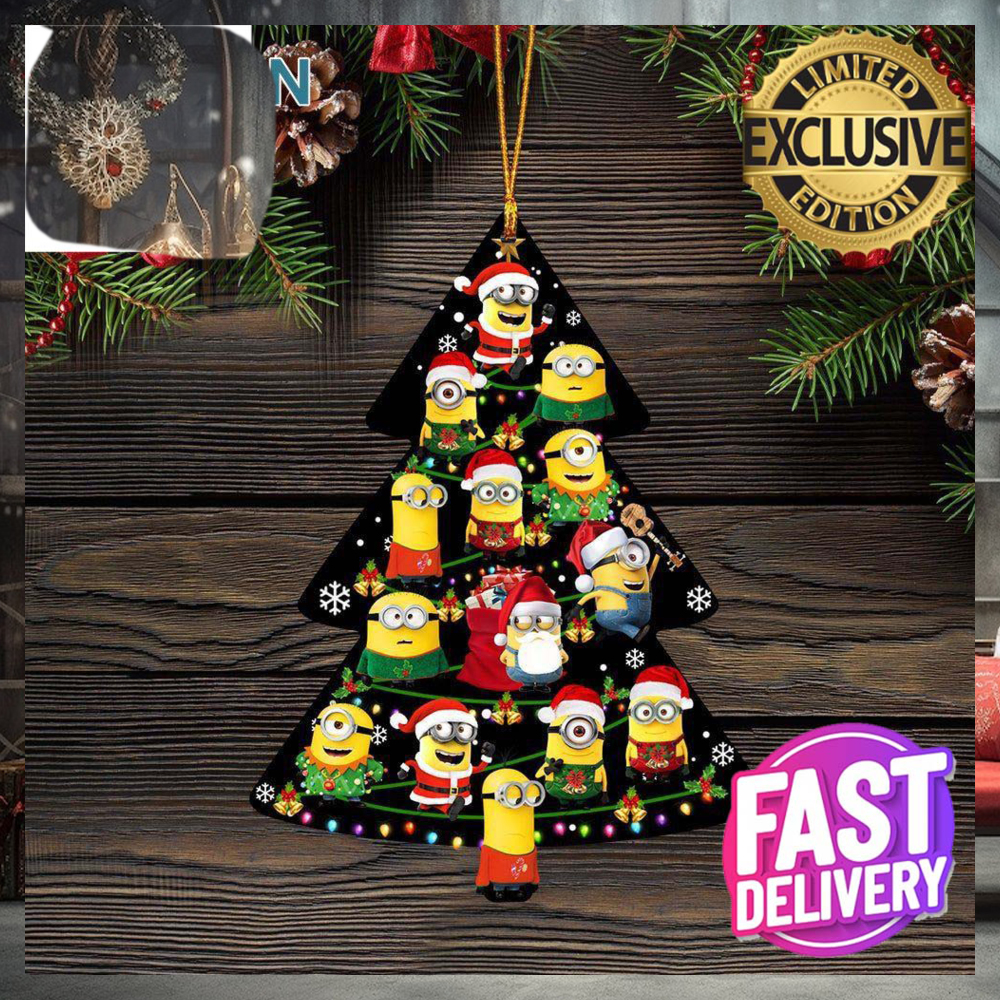 Minions Cute Christmas Tree Cute 2023 Holiday Christmas Decorations Ornament Minions Cute Christmas Tree Cute 2023 Holiday Christmas Decorations Ornament
