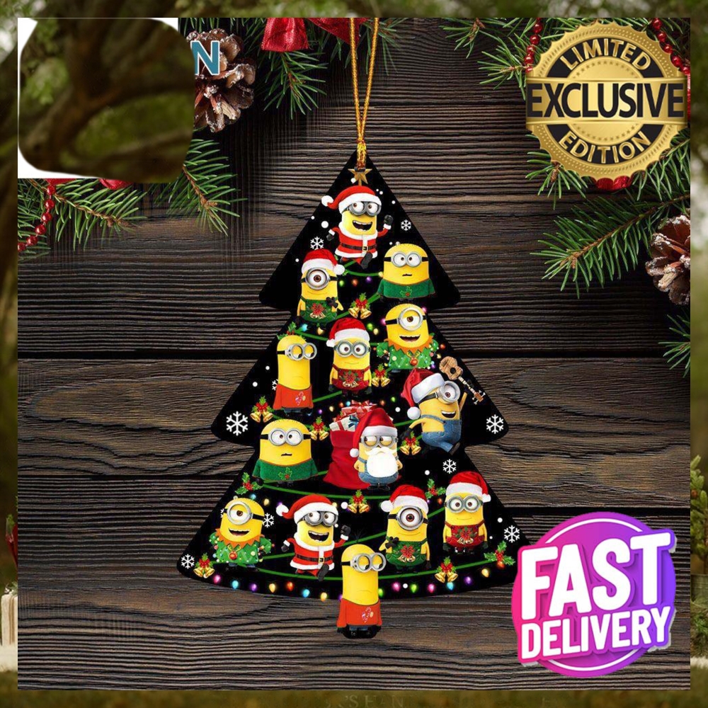 Minions Cute Christmas Tree Cute 2023 Holiday Christmas Decorations Ornament Minions Cute Christmas Tree Cute 2023 Holiday Christmas Decorations Ornament