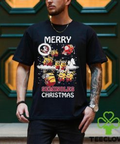 Minions Florida State Seminoles Merry Christmas T Shirt