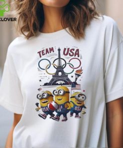 Minions Olympic Paris 2024 Team USA Unisex T Shirt