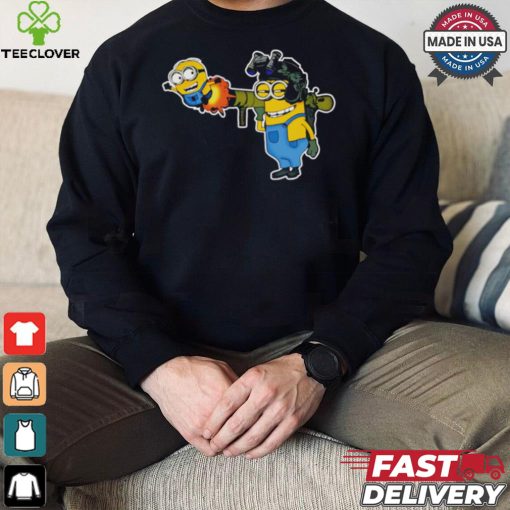Minions boom cartoon funny meme shirt