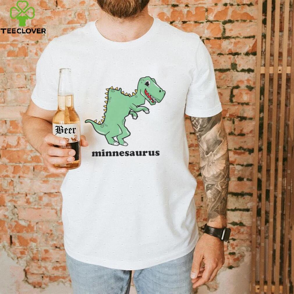 Minnesaurus Minnesota Saurus art shirt