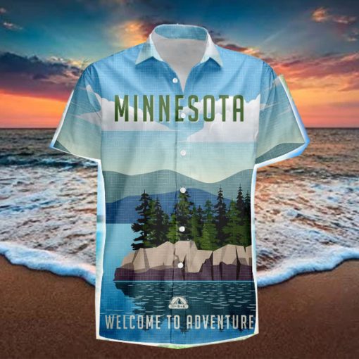 Minnesota Aloha Hawaiian Shirt Special Gift For Men And Women