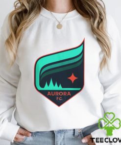 Minnesota Aurora soccer club logo graphic design shirt