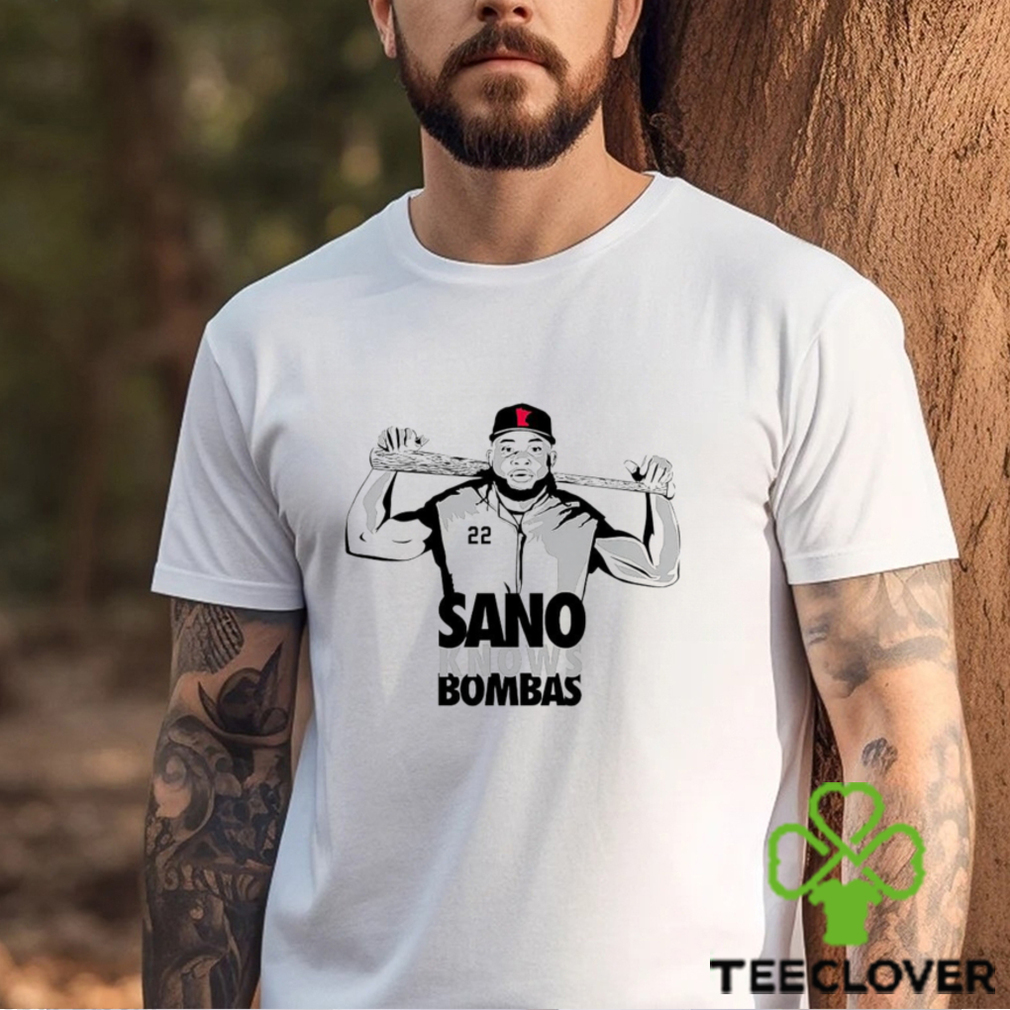 Minnesota Baseball Sano Knows Bombas art shirt Minnesota Baseball Sano Knows Bombas art shirt