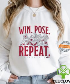 Minnesota Baseball Win. Pose. Repeat. shirt