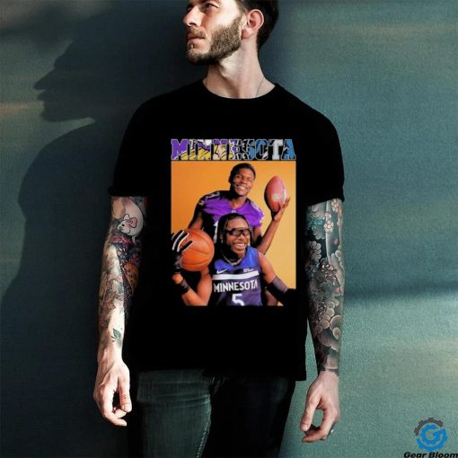 Minnesota Brothers Anthony Edwards And Justin Jefferson Shirt