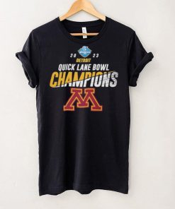 Minnesota Golden Gophers 2023 Quick Lane Bowl Champions Logo hoodie, sweater, longsleeve, shirt v-neck, t-shirt