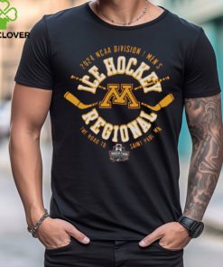 Minnesota Golden Gophers 2024 NCAA Division I Men's Ice Hockey Regional T Shirt