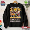 Texas State Bobcats First Responder Bowl Champions Jan 3 2025 At Gerald J Ford Stadium In University Park Texas shirt