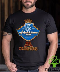 Minnesota Golden Gophers Champions 2023 Quick Lane Bowl shirt