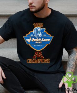 Minnesota Golden Gophers Champions 2023 Quick Lane Bowl shirt 3 Minnesota Golden Gophers Champions 2023 Quick Lane Bowl shirt