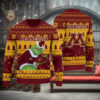 Minnesota Timberwolves Grinch Christmas Ugly Sweater