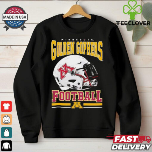 Minnesota Golden Gophers Maroon Football helmet shirt