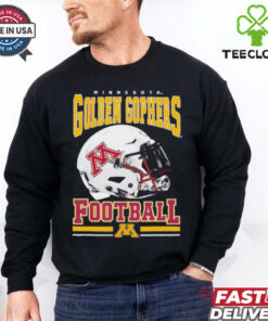 Minnesota Golden Gophers Maroon Football helmet shirt