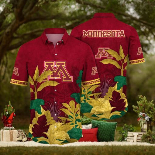 Minnesota Golden Gophers NCAA Hawaiian Shirt High Temperatures Footballing Event Shirts