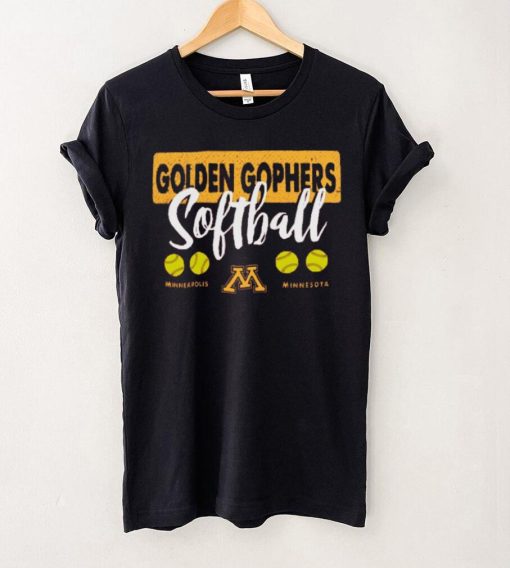 Minnesota Golden Gophers Unisex Gritty Softball Bats Comfort Colors T Shirt