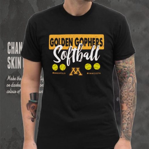 Minnesota Golden Gophers Unisex Gritty Softball Bats Comfort Colors T Shirt