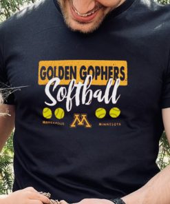 Minnesota Golden Gophers Unisex Gritty Softball Bats Comfort Colors T Shirt