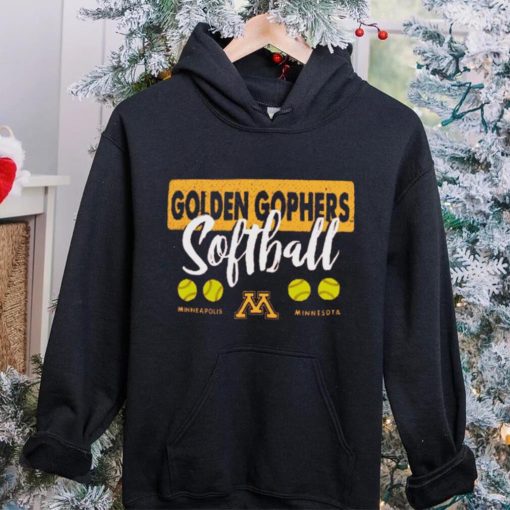 Minnesota Golden Gophers Unisex Gritty Softball Bats Comfort Colors T Shirt