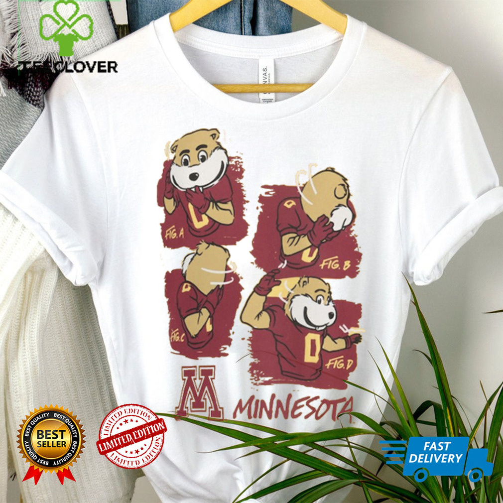 Minnesota Golden Gophers Unisex Hyper Local Spinning Storyboard T Shirt Minnesota Golden Gophers Unisex Hyper Local Spinning Storyboard T Shirt